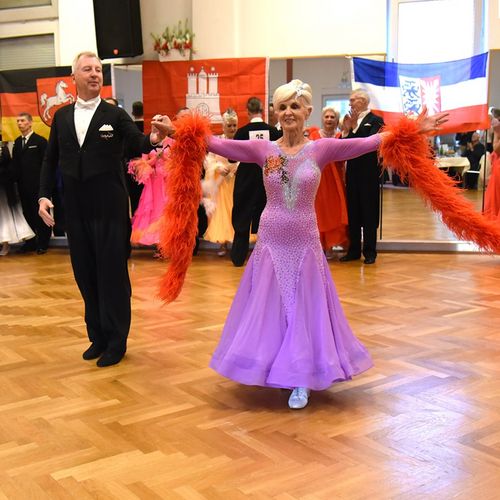 21.2.2025 GLM Masters IV S Standard in Lübeck - Paarvorstellung und Zwischenrunde
