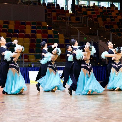 Deutsche Meisterschaft der Formationen Standard in Bremerhaven