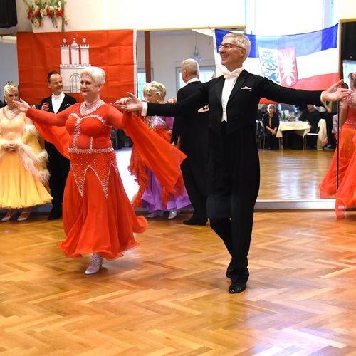 21.2.2025 GLM Masters IV S Standard in Lübeck - Paarvorstellung und Zwischenrunde