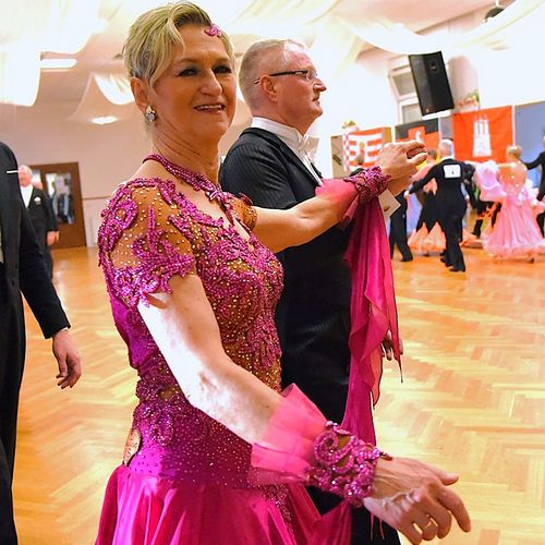 21.2.2025 GLM Masters IV S Standard in Lübeck - Paarvorstellung und Zwischenrunde