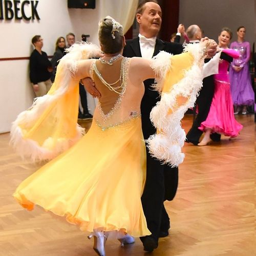 21.2.2025 GLM Masters IV S Standard in Lübeck - Paarvorstellung und Zwischenrunde