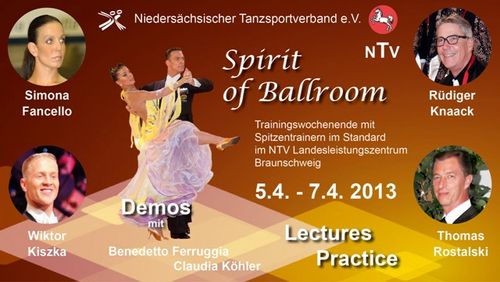 Spirit of Ballroom - letzter Aufruf!