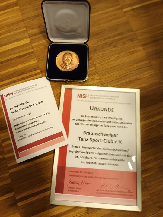 Braunschweiger Tanzsportclub in "Hall of Fame"