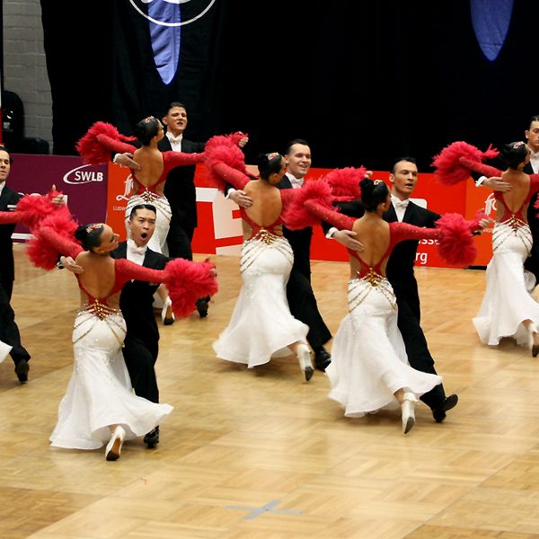 Saisonstart der 1. Bundesliga der Standardformationen in Ludwigsburg 