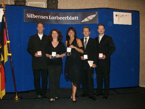 Silbernes Lorbeerblatt für BTSC-Tänzer