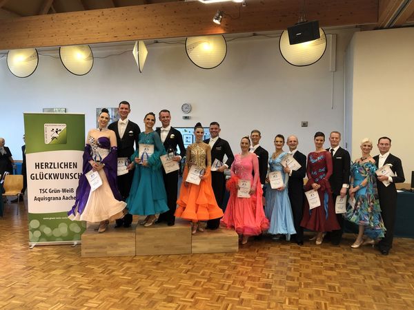 Rangliste Masters II S Standard zu Gast in Aachen