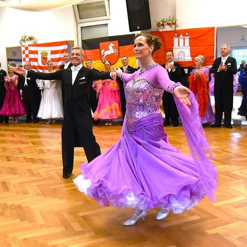 21.2.2025 GLM Masters IV S Standard in Lübeck - Paarvorstellung und Zwischenrunde