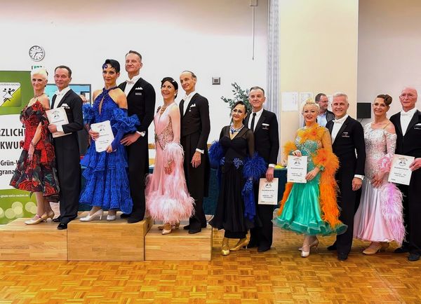 Tanzen im Dreiländereck: Ranglistenturnier der Senioren IV