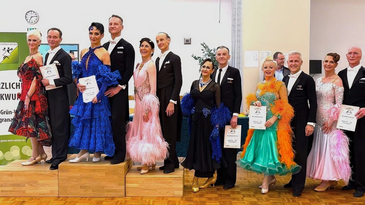 Tanzen im Dreiländereck: Ranglistenturnier der Senioren IV