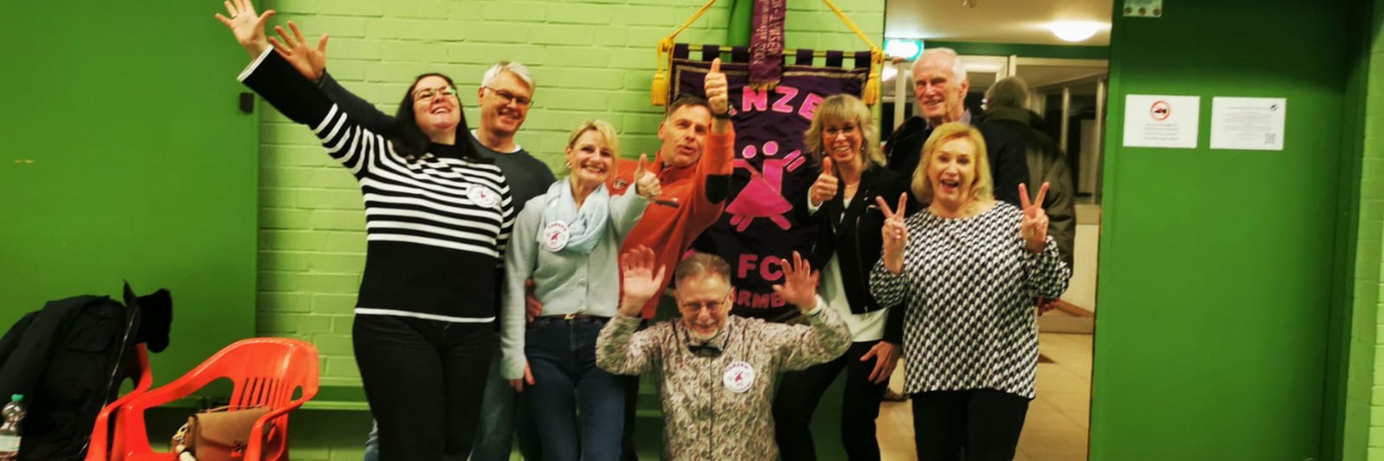 Abnahme „Deutsches Tanzsportabzeichen“ beim FC-Neuwarmbüchen