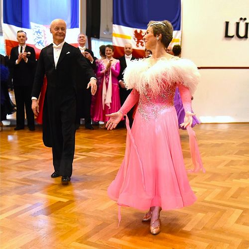 21.2.2025 GLM Masters IV S Standard in Lübeck - Paarvorstellung und Zwischenrunde