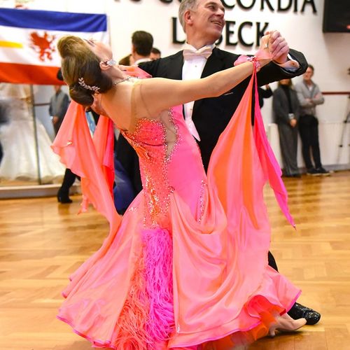 21.2.2025 GLM Masters IV S Standard in Lübeck - Paarvorstellung und Zwischenrunde