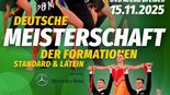 Deutsche Meisterschaft der Formationen 2025