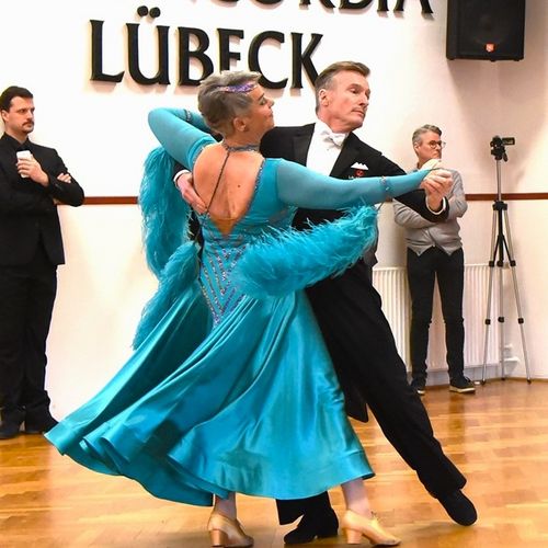 21.2.2025 GLM Masters IV S Standard in Lübeck - Paarvorstellung und Zwischenrunde