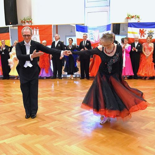 21.2.2025 GLM Masters IV S Standard in Lübeck - Paarvorstellung und Zwischenrunde
