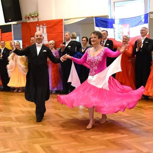 21.2.2025 GLM Masters IV S Standard in Lübeck - Paarvorstellung und Zwischenrunde