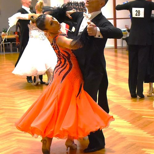 21.2.2025 GLM Masters IV S Standard in Lübeck - Paarvorstellung und Zwischenrunde