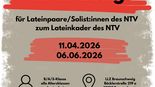 Einladung zum Lateinkader des NTV